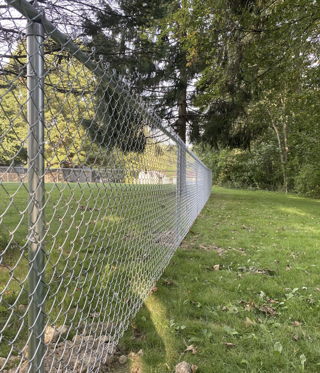Chain-link fence